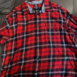 Cremiux long sleeve flannel shirt